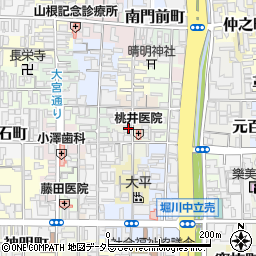 京都府京都市上京区如水町72周辺の地図