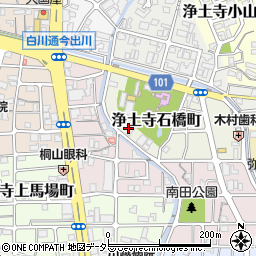 京都府京都市左京区浄土寺石橋町21周辺の地図
