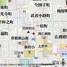 リパーク新町通一条北第２駐車場周辺の地図