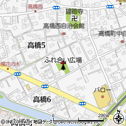 静岡県静岡市清水区高橋5丁目6周辺の地図