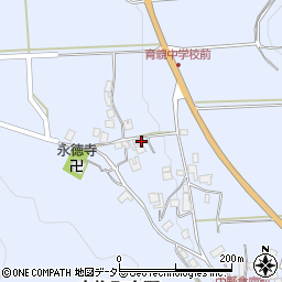 京都府亀岡市本梅町中野馬場坂周辺の地図