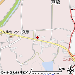 岡山県津山市戸脇1168周辺の地図