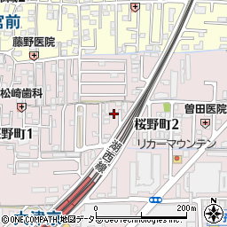 ローベル周辺の地図