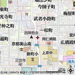 京生麩大野周辺の地図