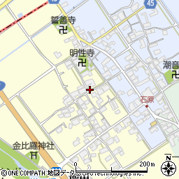滋賀県蒲生郡日野町増田145周辺の地図