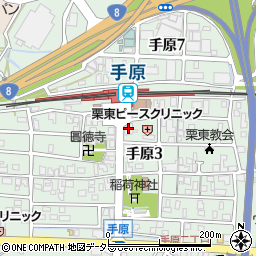 滋賀県信用組合栗東支店周辺の地図