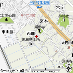 愛知県刈谷市今岡町西畑68周辺の地図
