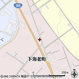 三重県四日市市下海老町46周辺の地図