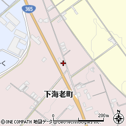 三重県四日市市下海老町46周辺の地図