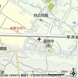 滋賀県栗東市林75-3周辺の地図