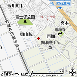 愛知県刈谷市今岡町西畑35周辺の地図