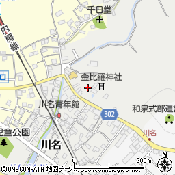 千葉県館山市川名周辺の地図