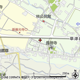 滋賀県栗東市林75-4周辺の地図