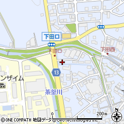 滋賀県湖南市下田3352周辺の地図