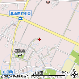 滋賀県草津市北山田町173周辺の地図