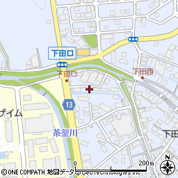 滋賀県湖南市下田3351-3周辺の地図