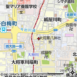 京都府京都市上京区西町5-1周辺の地図