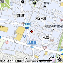 ファミリーマート東海北見田店周辺の地図