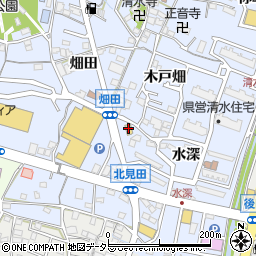 ファミリーマート東海北見田店周辺の地図