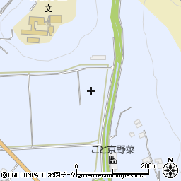 京都府亀岡市本梅町中野和田周辺の地図