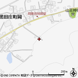 兵庫県西脇市黒田庄町岡1080-31周辺の地図