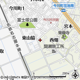 愛知県刈谷市今岡町西畑31周辺の地図