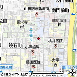 京都府京都市上京区弾正町724周辺の地図