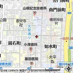 京都府京都市上京区弾正町724周辺の地図