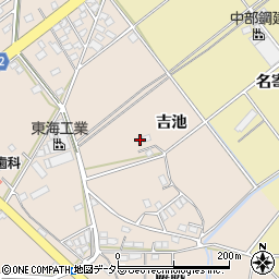 愛知県豊田市若林東町吉池周辺の地図