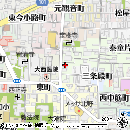 京都府京都市上京区一観音町427周辺の地図