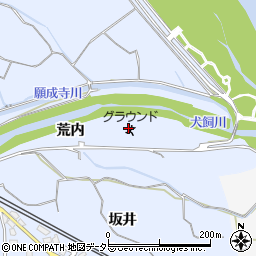 京都府亀岡市大井町並河荒内周辺の地図