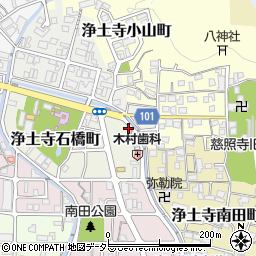 京の匠ちりめん山椒・こづち　銀閣寺店周辺の地図
