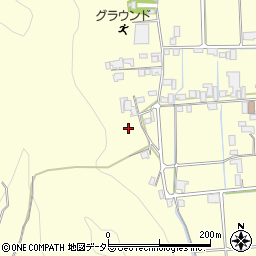 兵庫県西脇市野中町162周辺の地図