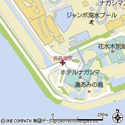 長島温泉周辺の地図