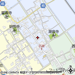 滋賀県蒲生郡日野町石原1198周辺の地図