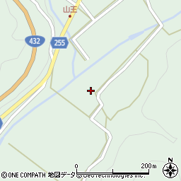 広島県庄原市比和町森脇824周辺の地図
