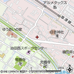 滋賀県栗東市下鈎1053周辺の地図