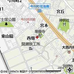 愛知県刈谷市今岡町西畑66周辺の地図