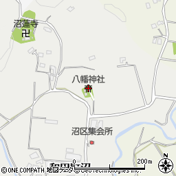 八幡神社周辺の地図