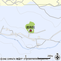 慶寿院周辺の地図
