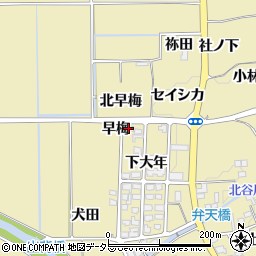 京都府亀岡市保津町（早梅）周辺の地図