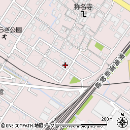 滋賀県栗東市下鈎1579周辺の地図