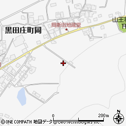 兵庫県西脇市黒田庄町岡1080-29周辺の地図