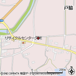 岡山県津山市戸脇1112周辺の地図
