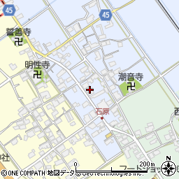 滋賀県蒲生郡日野町石原1199周辺の地図