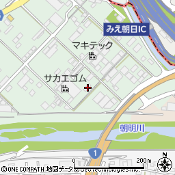 三重県四日市市広永町1348-2周辺の地図