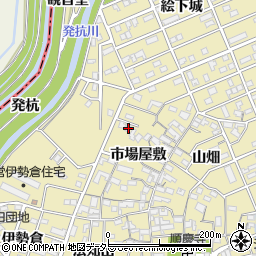 愛知県刈谷市泉田町市場屋敷132周辺の地図