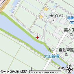 愛知県東海市大田町川北新田29周辺の地図