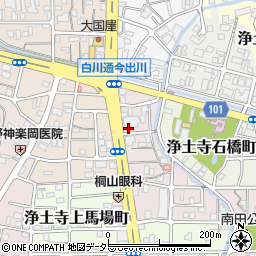 京都府京都市左京区浄土寺東田町44周辺の地図