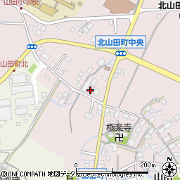 滋賀県草津市北山田町120周辺の地図